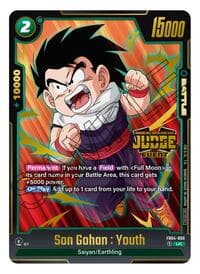 Son Gohan : Youth (Judge Pack (Event Judge) 03) - Tournament and Championship Promos - Dragon Ball Super: Fusion World card