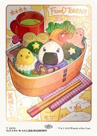 Food Token (2010) (Rainbow Foil) - Secret Lair Drop Series - Magic: The Gathering card