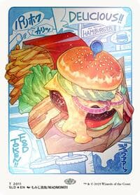 Food Token (2011) (Rainbow Foil) - Secret Lair Drop Series - Magic: The Gathering card