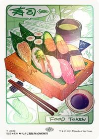 Food Token (2012) (Rainbow Foil) - Secret Lair Drop Series - Magic: The Gathering card