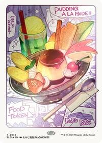 Food Token (2013) (Rainbow Foil) - Secret Lair Drop Series - Magic: The Gathering card