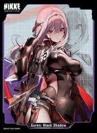 Chara Sleeve Collection Matte Series No.MT2058: Goddess of Victory: Nikke - Scarlet: Black Shadow (65-Pack) - Movic Imported Card Sleeves - Card Sleeves card
