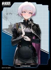 Chara Sleeve Collection Matte Series No.MT2060: Goddess of Victory: Nikke - Liliweiss (65-Pack) - Movic Imported Card Sleeves - Card Sleeves card