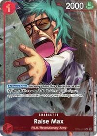 Raise Max (Premium Card Collection -Best Selection Vol. 3-) - One Piece Promotion Cards - One Piece Card Game card