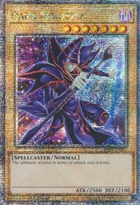 Dark Magician (New Art) (Quarter Century Secret Rare) - Quarter Century Stampede - YuGiOh card