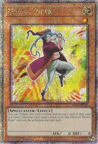 Mystic Piper (Quarter Century Secret Rare) - Quarter Century Stampede - YuGiOh card