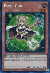 Esper Girl (Secret Rare) - Quarter Century Stampede - YuGiOh card