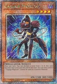 Gagaga Magician (Quarter Century Secret Rare) - Quarter Century Stampede - YuGiOh card
