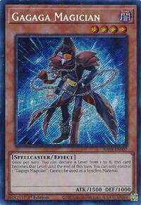 Gagaga Magician (Secret Rare) - Quarter Century Stampede - YuGiOh card