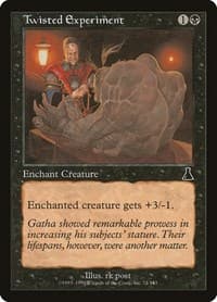 Twisted Experiment - Urza's Destiny - Magic: The Gathering card