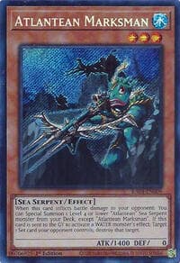 Atlantean Marksman (Secret Rare) - Quarter Century Stampede - YuGiOh card