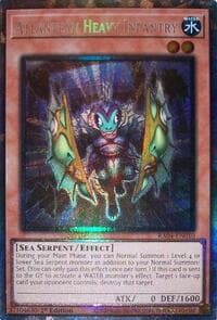 Atlantean Heavy Infantry (PCR) - Quarter Century Stampede - YuGiOh card