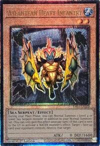 Atlantean Heavy Infantry (PUR) - Quarter Century Stampede - YuGiOh card