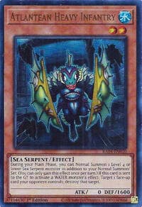 Atlantean Heavy Infantry (UR) - Quarter Century Stampede - YuGiOh card