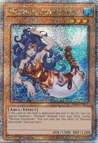 Mermail Abysslinde (Quarter Century Secret Rare) - Quarter Century Stampede - YuGiOh card