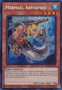 Mermail Abysspike (Secret Rare) - Quarter Century Stampede - YuGiOh card
