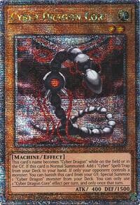 Cyber Dragon Core (Quarter Century Secret Rare) - Quarter Century Stampede - YuGiOh card