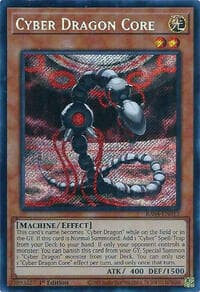 Cyber Dragon Core (Secret Rare) - Quarter Century Stampede - YuGiOh card