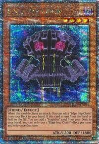 Edge Imp Chain (Quarter Century Secret Rare) - Quarter Century Stampede - YuGiOh card