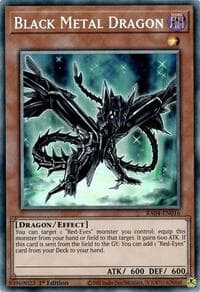 Black Metal Dragon (PCR) - Quarter Century Stampede - YuGiOh card