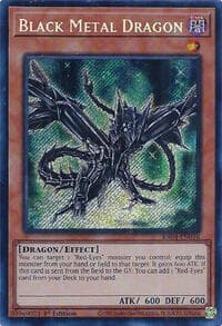 Black Metal Dragon (Secret Rare) - Quarter Century Stampede - YuGiOh card