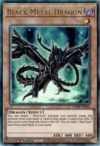Black Metal Dragon (PUR) - Quarter Century Stampede - YuGiOh card