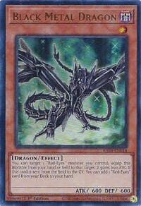 Black Metal Dragon (UR) - Quarter Century Stampede - YuGiOh card