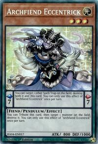 Archfiend Eccentrick (PCR) - Quarter Century Stampede - YuGiOh card