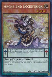 Archfiend Eccentrick (Secret Rare) - Quarter Century Stampede - YuGiOh card