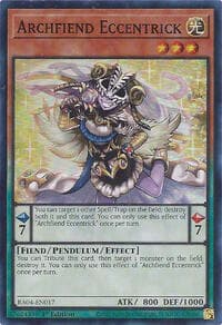 Archfiend Eccentrick - Quarter Century Stampede - YuGiOh card