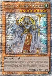 Ehther the Heavenly Monarch (Quarter Century Secret Rare) - Quarter Century Stampede - YuGiOh card