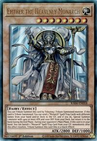 Ehther the Heavenly Monarch (PUR) - Quarter Century Stampede - YuGiOh card