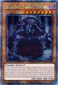 Erebus the Underworld Monarch (Quarter Century Secret Rare) - Quarter Century Stampede - YuGiOh card