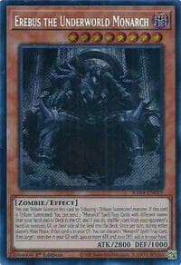 Erebus the Underworld Monarch (Secret Rare) - Quarter Century Stampede - YuGiOh card