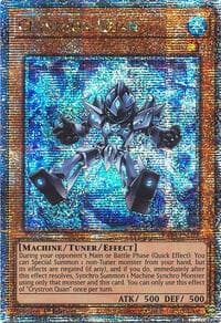 Crystron Quan (Quarter Century Secret Rare) - Quarter Century Stampede - YuGiOh card