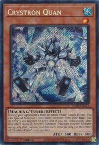 Crystron Quan (Secret Rare) - Quarter Century Stampede - YuGiOh card