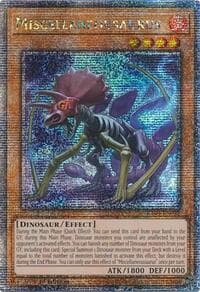 Miscellaneousaurus (Quarter Century Secret Rare) - Quarter Century Stampede - YuGiOh card