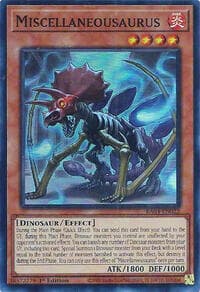 Miscellaneousaurus - Quarter Century Stampede - YuGiOh card