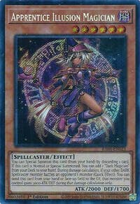 Apprentice Illusion Magician (Secret Rare) - Quarter Century Stampede - YuGiOh card