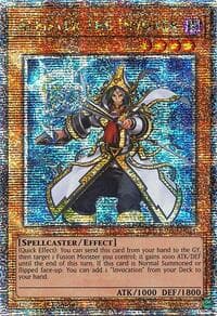 Aleister the Invoker (Alternate Art) (Quarter Century Secret Rare) - Quarter Century Stampede - YuGiOh card