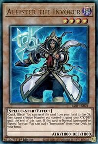 Aleister the Invoker (Alternate Art) (PUR) - Quarter Century Stampede - YuGiOh card