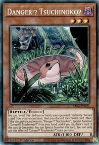 Danger!? Tsuchinoko? (PCR) - Quarter Century Stampede - YuGiOh card