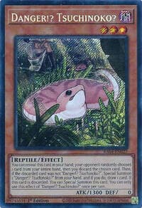 Danger!? Tsuchinoko? (Secret Rare) - Quarter Century Stampede - YuGiOh card