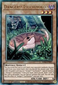 Danger!? Tsuchinoko? (PUR) - Quarter Century Stampede - YuGiOh card