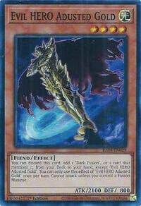 Evil HERO Adusted Gold - Quarter Century Stampede - YuGiOh card