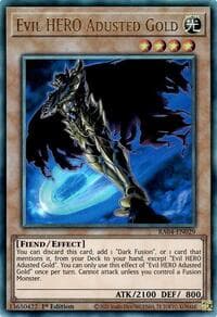 Evil HERO Adusted Gold (PUR) - Quarter Century Stampede - YuGiOh card