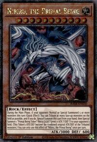 Nibiru, the Primal Being (New Art) (Quarter Century Secret Rare) - Quarter Century Stampede - YuGiOh card