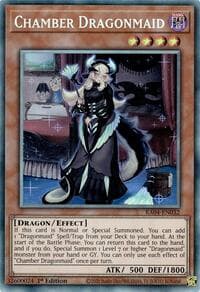 Chamber Dragonmaid (PCR) - Quarter Century Stampede - YuGiOh card