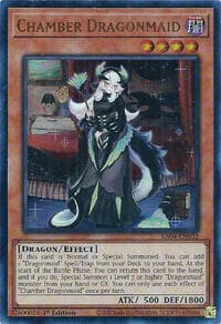 Chamber Dragonmaid (UR) - Quarter Century Stampede - YuGiOh card