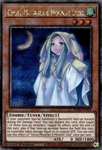 Ghost Mourner & Moonlit Chill (Quarter Century Secret Rare) - Quarter Century Stampede - YuGiOh card